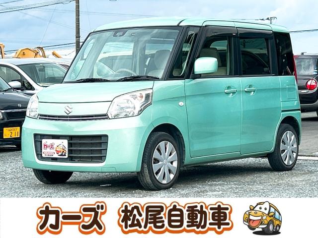 スペーシア Ｇ　ドライブレコーダー　ＥＴＣ　両側スライドドア　ナビ　ＴＶ　衝突被害軽減システム　スマートキー　アイドリングストップ　電動格納ミラー　ベンチシート　ＣＶＴ　盗難防止システム　ＡＢＳ　ＥＳＣ　ＣＤ（1枚目）