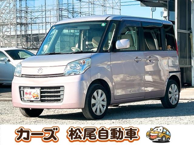 スペーシア(スズキ) Ｘ　バックカメラ　両側スライド・片側電動　ナビ　スマートキー　アイドリングストップ　電動格納ミラー 中古車画像