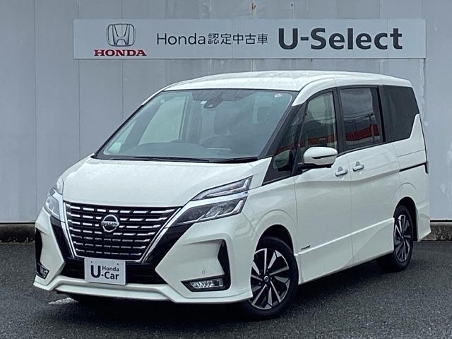 日産 セレナ ハイウェイスターＶ　純正メモリーナビ全周囲カメラＥＴＣ　Ｗ電動スライド　スマートキ　ＤＶＤ再生機能　地デジ　ウォークスルー　Ｆカメラ　クルーズコントロール　ＶＤＣ　ＬＥＤライト　エアロ　イモビライザー　サイドエアバッグ