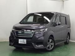 ホンダ　ステップワゴンスパーダ　スパーダハイブリッドＧホンダセンシング　ナビ後席モニターＲカメラＢｌｕｅｔｏｏｔｈフルセグＤＶＤＣＤ録音　Ｂカメ　誤発進抑制機能