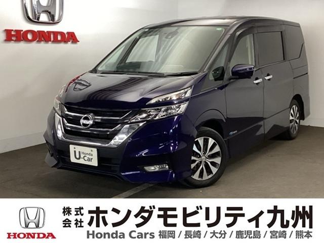 セレナ ハイウェイスター　メモリーナビ　フルセグ　全周囲カメラ　ＥＴＣ　ドラレコ　スマートキー＆プッシュスタート　横滑防止装置　キーレス　３列シート　ナビＴＶ　パワーステアリング　ドライブレコーダー　ＡＢＳ　パワーウインドウ（1枚目）