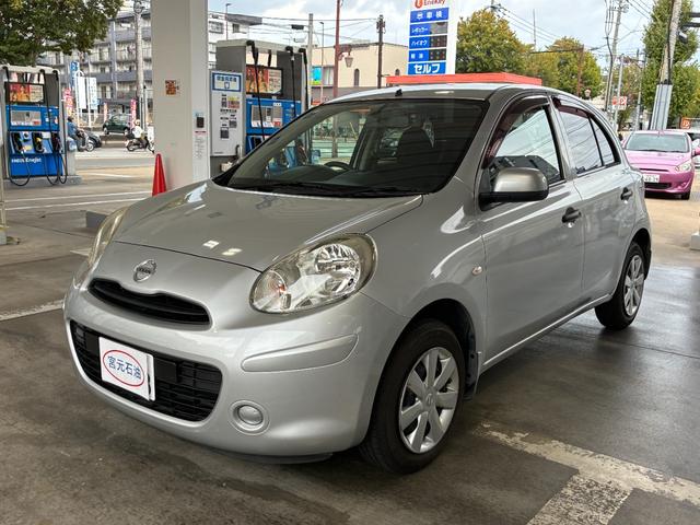 マーチ １２Ｓ　Ｖパッケージ　ＥＴＣ　キーレスエントリー　電動格納ミラー　ＣＶＴ　衝突安全ボディ　ＡＢＳ　ＣＤ　ミュージックプレイヤー接続可　エアコン　パワーステアリング　パワーウィンドウ　レンタＵＰ（1枚目）