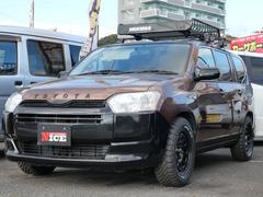 サクシード UL エアコン パワーステアリング パワーウィンドウ キーレスエントリー レザー調シートカバー ルーフキャリア 社外15インチアルミホイール マッドタイヤ 中古車画像