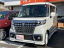 スズキ スペーシアカスタム ハイブリッドＧＳ　届出済未使用車　左...