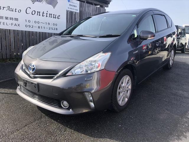 プリウスアルファ トヨタ ｇ ｓｄナビ フルセグｔｖ ミュージックサーバーｉｐｈｏｎｅ音楽 ｅｔｃ バックカメラ スマートキー ハンズフリー オートライト ｃｖｔ 福岡県 ｇ ｓｄナビ フルセグｔｖ ミュージックサーバーｉｐｈｏｎｅ音楽 ｅｔｃ バックカメラ