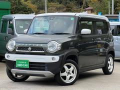 ハスラー Jスタイル 社外ナビ Bluetooth フルセグ バックカメラ スマートキー フォグランプ 社外アルミ プッシュスタート 追突軽減ブレーキ 純正フロアマット ドアバイザー オートエアコン シートヒーター 中古車画像