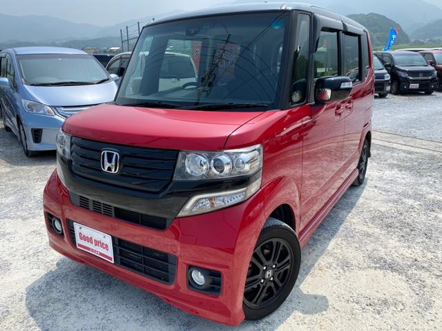 n boxカスタム ホンダ 2トーンカラースタイル g aパッケージ ギャザーズナビ ワンセグ バックモニター bluetoothオーディオ 赤黒2トーン etc 福岡県 2トーンカラースタイル g aパッケージ ギャザーズナビ ワンセグ バックモニター