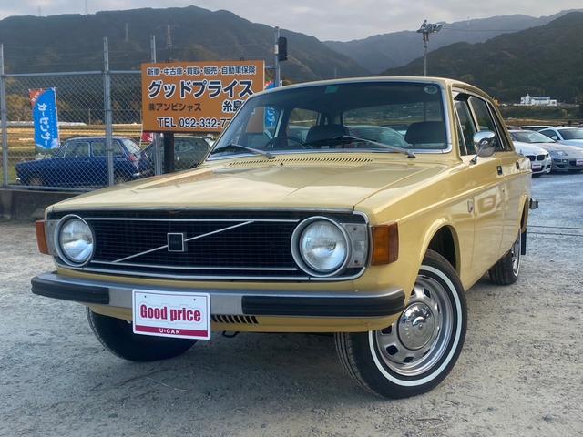 ☆希少旧車☆１９７３年ボルボ１４４入荷しました！！ スカンジナビアモーター右ハンドル　全塗装済　走行距離４８０１２ＫＭ！！