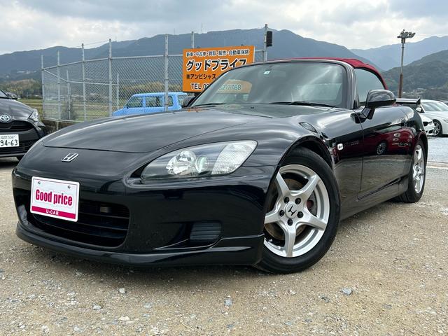 Ｓ２０００ ベースグレード　オーリンズ車高調　社外マフラー　ＧＴウイング　フロントアンダースポイラー　ガラススクリーン幌　純正１６インチＡＷ　ＨＩＤヘッド　ナビＴＶ　Ｂｌｕｅｔｏｏｔｈオーディオ　バックカメラ　タイミングチェーン（1枚目）