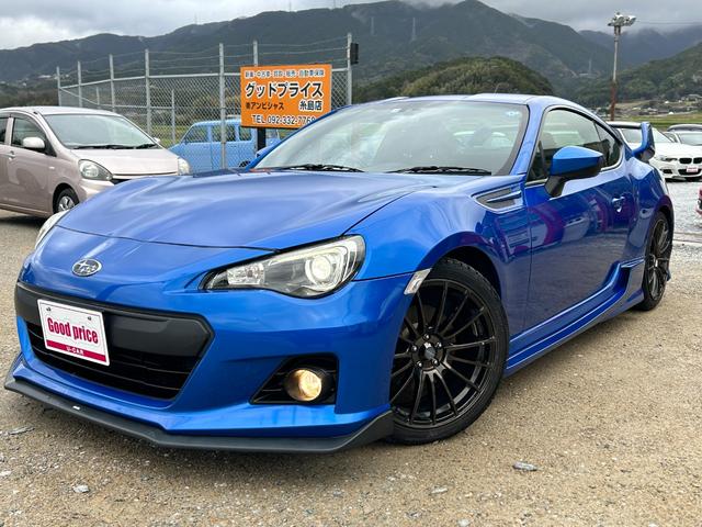 スバル ＢＲＺ Ｓ　６速ＭＴ　ＨＫＳマフラー　ＨＫＳ車高調　ＷｅｄｓＳｐｏｒｔ１８インチＡＷ　ＳＴＩフロントアンダースポイラー　Ｓ－ＣＲＡＦＴサイドステップ＆リアウイング　ＬＥＤテール　ナビＴＶ　Ｂｌｕｅｔｏｏｔｈ