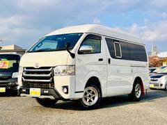 ハイエースバン ロングDX 8ナンバー登録・キャンピング車・4WD・ベットキット・16インチアルミ 中古車画像