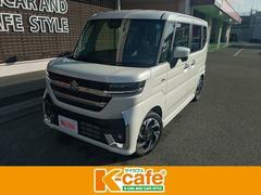 スペーシアカスタム ハイブリッドXS 両側電動スライドドア スマートキー 衝突被害軽減ブレーキ アイドリングストップ ECS シート&ハンドルヒーター サーキュレーター LEDヘッドライト 中古車画像