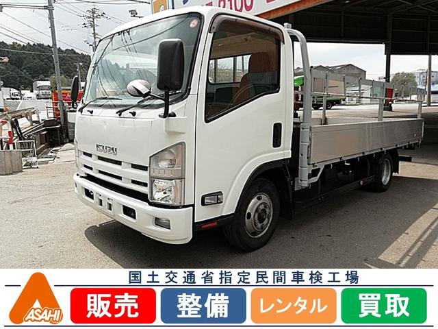 いすゞ エルフトラック２ｔ 幌付アルミブロック平ボデーの中古車 車体価格254万円 12 平成24 年式 走行9 2万キロ 車体色ホワイト 福岡県糟屋郡須恵町植木１３１９ １ 朝日自動車株式会社 中古トラック レンタル店 の在庫 グーネット中古車