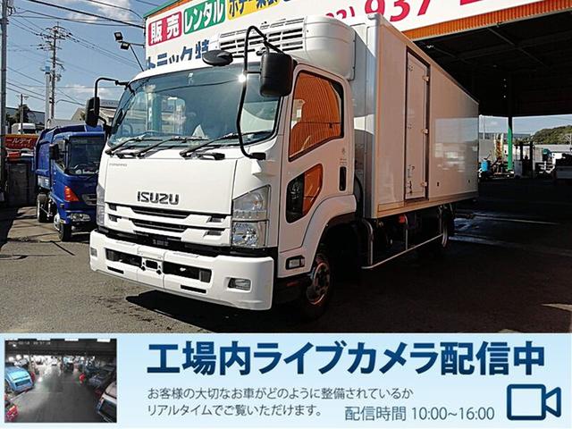 　２．４ｔ　ワイド冷蔵冷凍車　サイドドア　格納ゲート　冷凍機－１０°Ｃ　スタンバイ付　スタンバイコードあり　外仕様／カラーアルミ　バン厚み／サイド７５ｍｍリア１００ｍｍ　ラッシングベルト付　アドブルー付