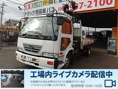 日産ディーゼル　コンドル　　２．３ｔヒアブ付クレーン車トップシート付　架装メーカーヒアブ　クレーンメーカー