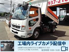 ファイター  3.15t ダンプ ボディ架装/完成車 手動シートあり ボディ高/低床 荷台材質仕様/デッキ4.5mm サイド3.2mm テール3.2mm 鳥居3.2mm SS材 中古車画像