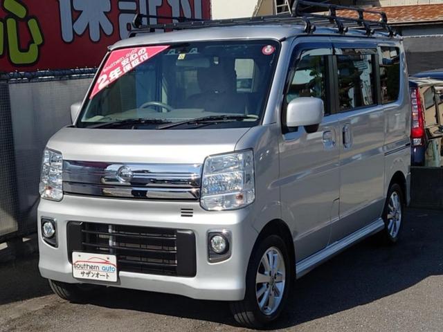 日産 ＮＶ１００クリッパーリオ Ｅターボ　軽ワゴン　ルーフキャリア　ターボ