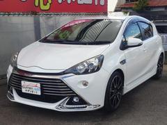 アクア G G’s G’sエアロ 前後ドライブレコーダー ETC バックカメラ オートクルーズコントロール レーンアシスト 衝突被害軽減システム オートマチックハイビーム オートライト LEDヘッドランプ スマートキー 中古車画像