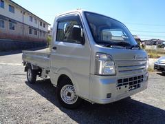 キャリイトラック KCエアコン・パワステ ワンオーナー・社外LEDライト・ポータブルナビ・パワーステアリング・5速マニュアル・ワンセグ・三方開 中古車画像