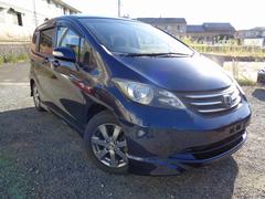 フリード G エアロ ジャストセレクション 禁煙車・スマートキー・ワンセグナビ・AUX・ウォークスルー・片側電動スライドドア・オートライト・HID・アルミホイール 中古車画像