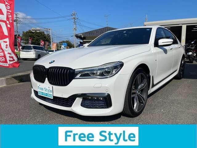 ＢＭＷ ７シリーズ ７４０ｉ　Ｍスポーツ　ナビ　ＴＶ　ＥＴＣ２．０　２０インチ純正アルミホイール　前後ドライブレコーダー　ＬＥＤヘッドライト　サンルーフ　黒革シート　シートヒーター　ベンチレーション