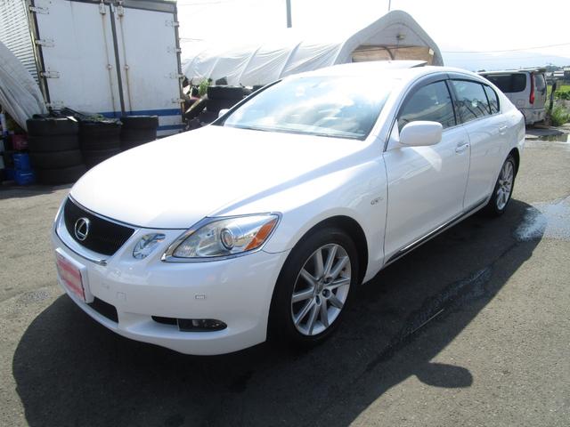 GS350 サンルーフ 黒革 純正HDDナビ フルセグTV(1枚目)