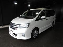 日産　セレナ　ハイウェイスター　アイドリングＳ　フリップダウンモニター　両側パワスラ