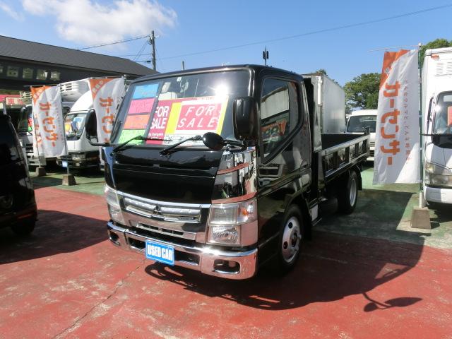 三菱ふそう キャンター ダンプ ３トンダンプ ４ナンバー エアコン パワステの中古車 グーネット中古車
