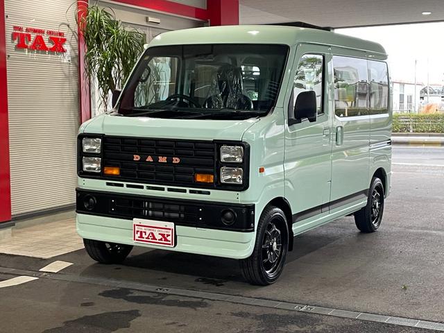 ハイゼットカーゴ(ダイハツ) ＤＸ　ＤＡＭＤ　ＨＩＪＥＴ・ＦＵＺＺコンプリートキット　カンタービレ１５インチアルミ　キーレス　アイ 中古車画像