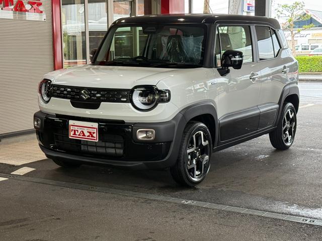 クロスビー(スズキ) ハイブリッドMZ スマートキー 9インチナビ フルセグ BT USB HDMI 全方位モニター LEDライト フォグランプ シートヒーター ステアリングヒーター ヘッドアップディスプレイ セーフティサポート 中古車画像