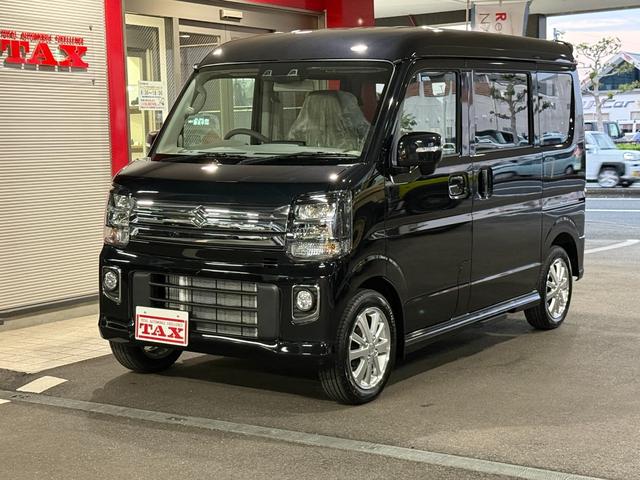エブリイワゴン(スズキ) ＰＺターボスペシャル　スマートキー　Ｄオーディオ　ＢＴ　ＵＳＢ　バックカメラ　ＬＥＤライト　フォグランプ　シートヒーター　両側パワースライド　オートステップ　セーフティサポート　１４インチＡＷ 中古車画像