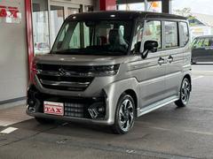 スペーシアカスタム ハイブリッドXS スマートキー 8インチナビ フルセグ CD DVD LEDライト フォグランプ 両側パワースライド セーフティサポート オットマン シートヒーター ステアリングヒーター ヘッドアップディスプレイ 中古車画像