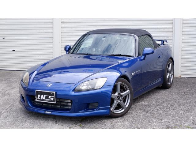 Ｓ２０００ ベースグレード　ＨＫＳスーパーチャージャー　ＴＥＩＮ車高調　ロールバー　ガラス幌　デジタルインナーミラー