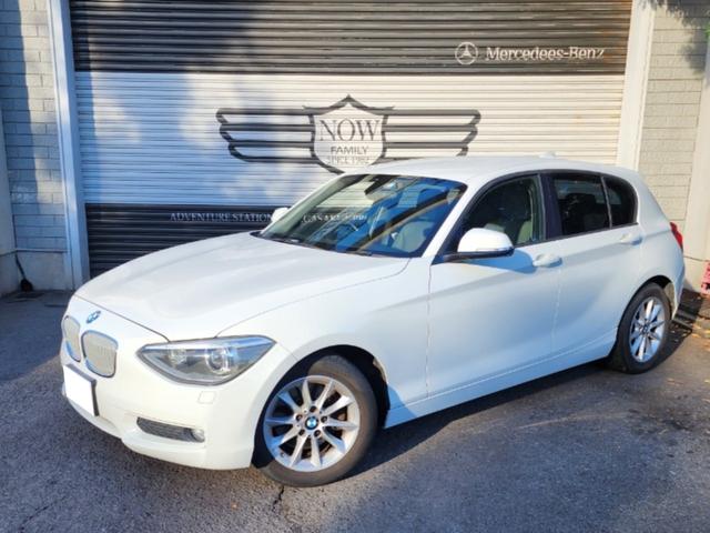 ＢＭＷ １シリーズ １１６ｉ　ハーフレザーシート　純正ナビ　純正アルミ