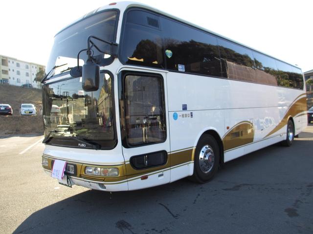 ふそう大型バス　エアロバス　スーパーハイデッカー　KL-MS86MP　サンバイザー　右側　19011006 ふそう 大型観光バス エアロバス KL-MS86MP サンバイザー 右側