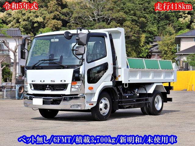 積載量３，７００ｋｇ　荷台内寸３４０×２０６×３４ 新明和（ＤＲ４－０００３ＳＹ　手動コボレン）　タイヤ：新品