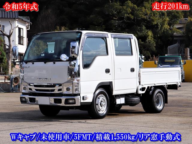 エルフトラック(いすゞ) １．５ｔ　Ｗキャブ　低床　２ＲＧ−ＮＨＲ８８Ａ 中古車画像