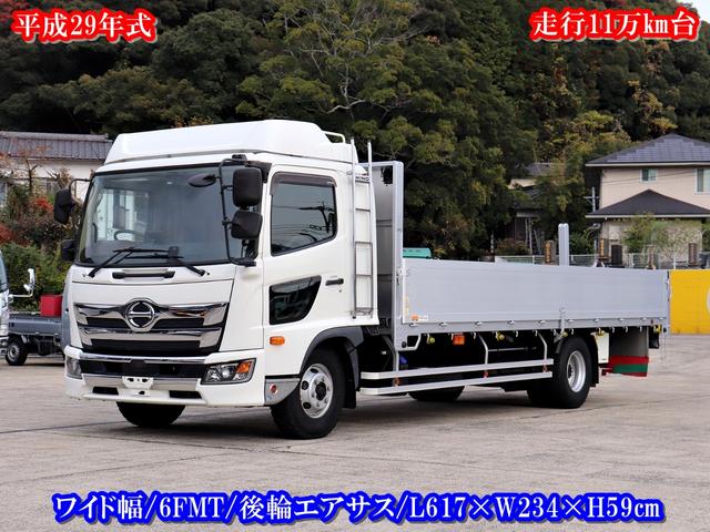 　４ｔ　平ボデー　ワイド　６２００　後輪エアサス　２ＰＧ－ＦＤ２ＡＢＧ