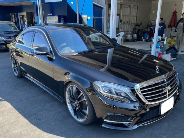 Sクラス（メルセデス・ベンツ）Ｓ４００ハイブリッド　エクスクルーシブ　正規輸入車　右ハンドル　走行距離９５４６７Ｋｍ　修復歴無し　ＨＤＤナビ　オートクルーズコントロール　１９インチアルミホイール　エアコン 中古車画像