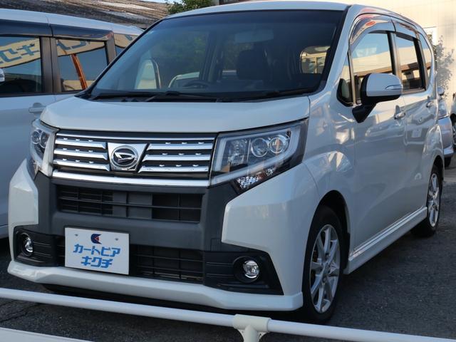 ムーヴ(ダイハツ) カスタム　Ｘ　スマートキー　プッシュスタート　ナビ　フルセグ　オートエアコン 中古車画像