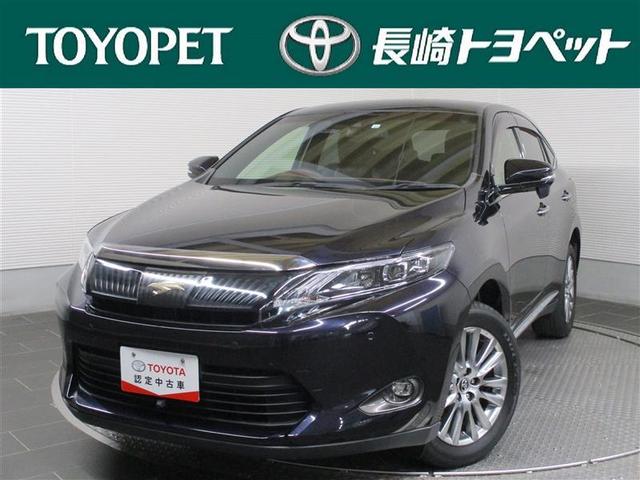 ハリアー トヨタ プレミアム ワンオーナー 衝突被害軽減ブレーキ フルセグナビ バックカメラ １年間走行距離無制限保証付き トヨタ認定中古車 パワーシート 長崎県 プレミアム ワンオーナー 衝突被害軽減ブレーキ フルセグナビ バックカメラ １年間走行距離無制限保証