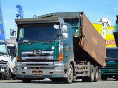 日野　プロフィア　　プロフィア２２ｔ　ワンデフ７速ミッション　３８０馬力新明和工業