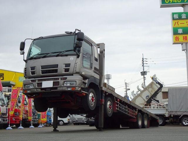 　ロールーフ　７速ミッション　３８０馬力　フジタ自動車工業　セルフローダー　ウインチ　ラジコン　床板鉄張り　床フック　スタンションボックス