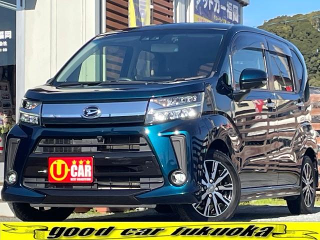 コンパクトサイズに広い室内、精悍なマスクで人気の「ム ーヴカスタム」入荷です♪装備充実のお買得車両です☆高価下取　高価買取♪