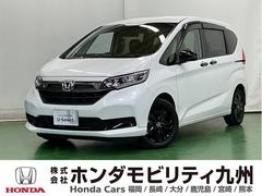 フリードハイブリッド ハイブリッド・Gブラックスタイル ドラレコ ナビ Rカメラ ブルートゥース W電動ドア 衝突軽減ブレーキ オートクルーズコントロール ドライブレコーダー シートヒータ 盗難防止装置 キーフリー 3列シート LEDヘッドランプ フルセグ 中古車画像