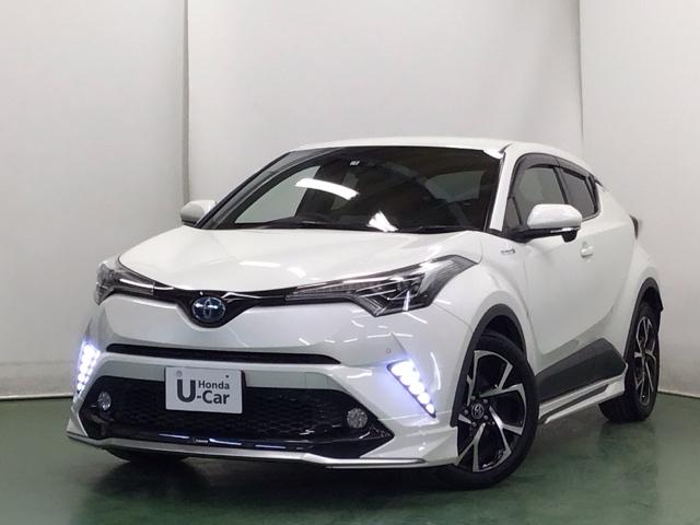 トヨタ Ｃ－ＨＲ Ｇ　Ｂソナー　Ｓヒーター　バックガイドモニター　ＬＥＤヘットライト　アイドルストップ　スマートキ　横滑り防止装置付　ＥＴＣ　キーフリーシステム　助手席エアバック　ＤＶＤ　パワーウインドウ　ＴＶナビ