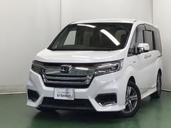 ホンダ　ステップワゴンスパーダ　スパーダハイブリッドＧ　ＥＸホンダセンシング　ナビＲカメラＲ席モニターフルセグ　前後誤発進抑制