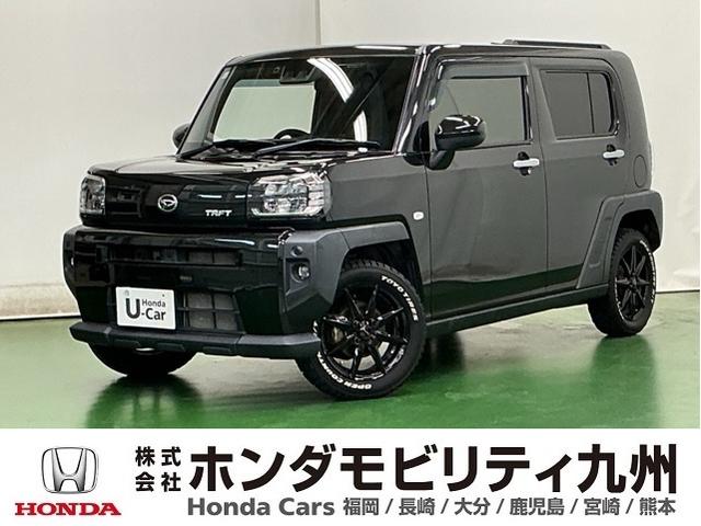 タフト Ｇターボ　ディスプレイオーディオ　Ｒカメラ　ＣＤ　Ｂカメラ　パーキングセンサー　ＤＶＤ再生　ＬＥＤライト　ＥＴＣ車載器　キーフリーシステム　オートクルーズコントロール　横滑り防止装置　アイドリングストップ（1枚目）
