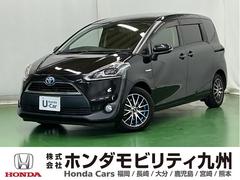 シエンタ ハイブリッドGクエロ ナビ Rカメラ ブルートゥース フルセグ 点検記録簿 地デジTV Aライト LEDライト スマートキー ETC バックモニタ DVD オ-トエアコン エアバッグ 3列シート アイドリングストップ 中古車画像