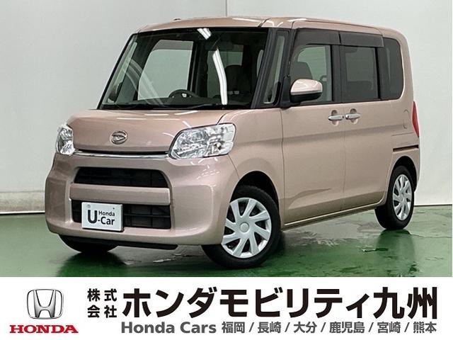 タント Ｘ　ナビ　Ｒカメラ　ブルートゥース　フルセグ　シートヒータ　運転席助手席エアバック　Ｓキー　アイドルストップ　イモビライザー　ＡＡＣ　両側スライド片側電動ドア　点検記録簿　ＥＴＣ　パワステ　ＤＶＤ再生（1枚目）